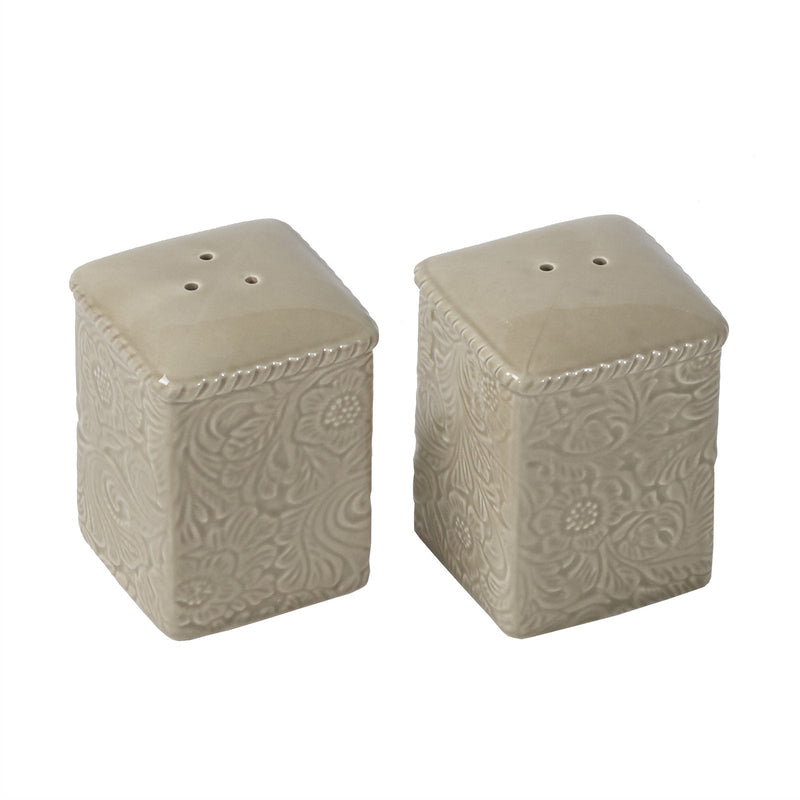 Savannah Salt & Pepper Shaker Set, Cream Shaker