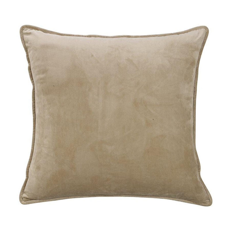 Fairfield Taupe Velvet Euro Sham Sham