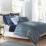 Harper Blue Stripe Euro Sham Sham