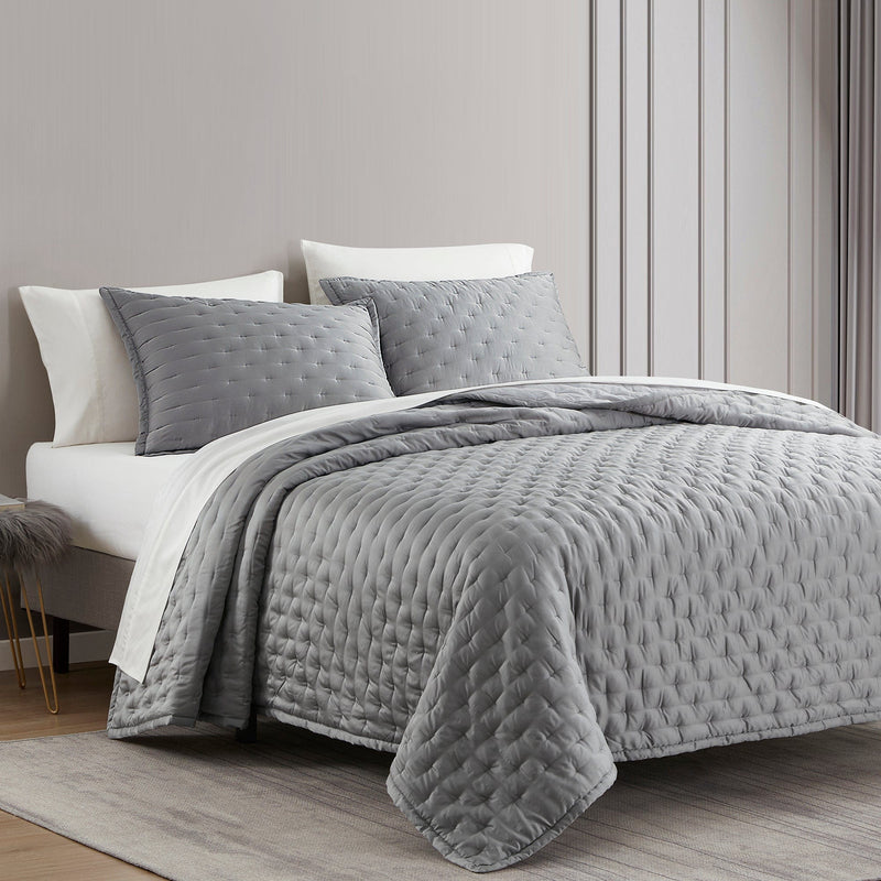 Lyocell Quilt Pillow Sham Set Sham
