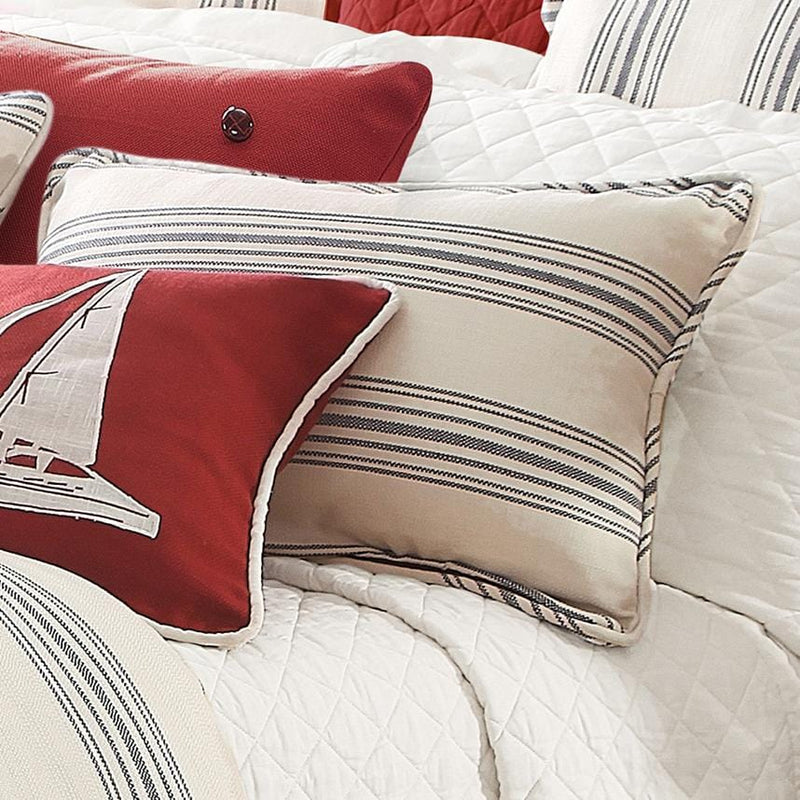 Prescott Striped Pillow Sham, 3 Colors (PAIR) Sham