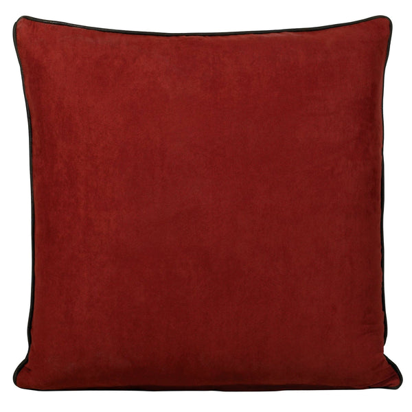 Sierra Chocolate Red Reversible Euro Sham Sham