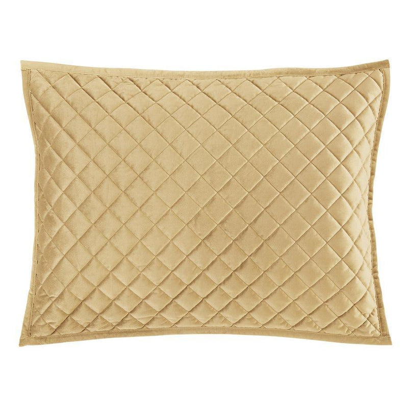 Gold pillow sham sale