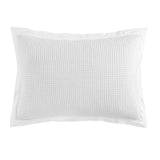 Waffle Weave Pillow Sham Set Standard / White Sham