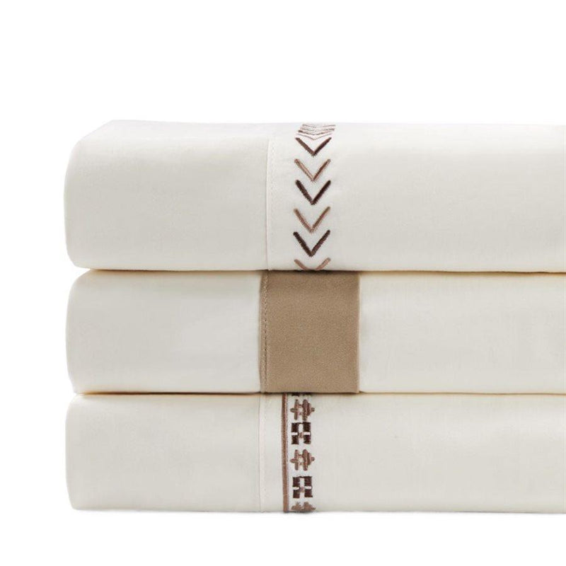 350 Thread Count Southwestern Arrow Sheet Set, Cream Sheet