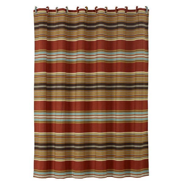 Calhoun Striped Shower Curtain Shower Curtain