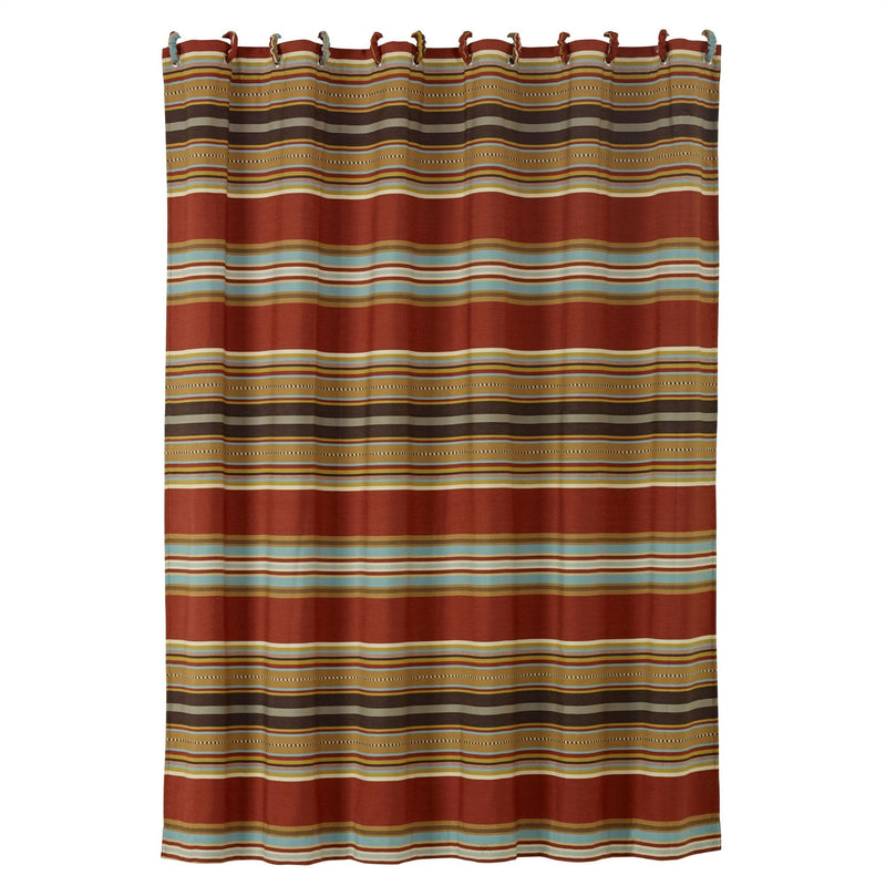 Calhoun Striped Shower Curtain Shower Curtain