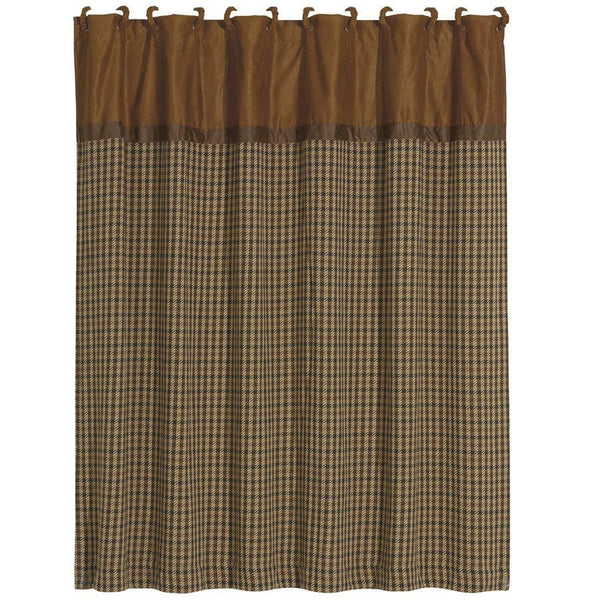 Crestwood Houndstooth Shower Curtain Shower Curtain