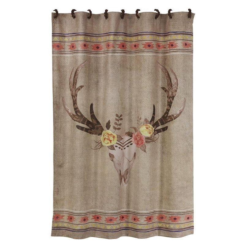 Desert Skull Shower Curtain Shower Curtain