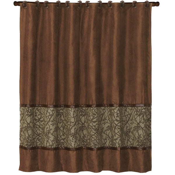 Highland Lodge Rustic Shower Curtain Shower Curtain