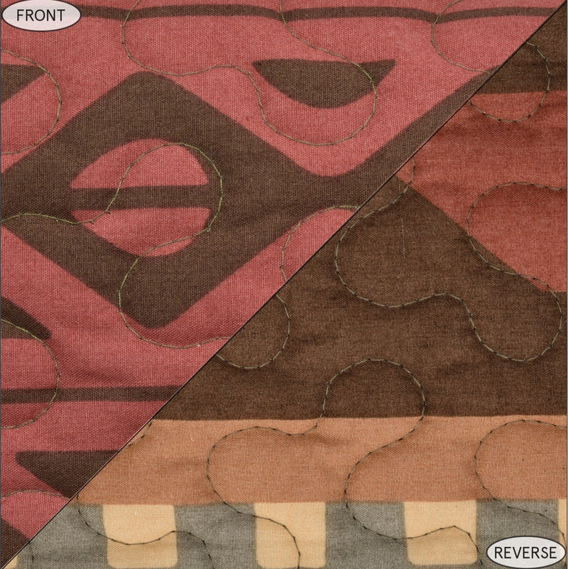 Broken Arrow Reversible Quilt Swatch Swatch