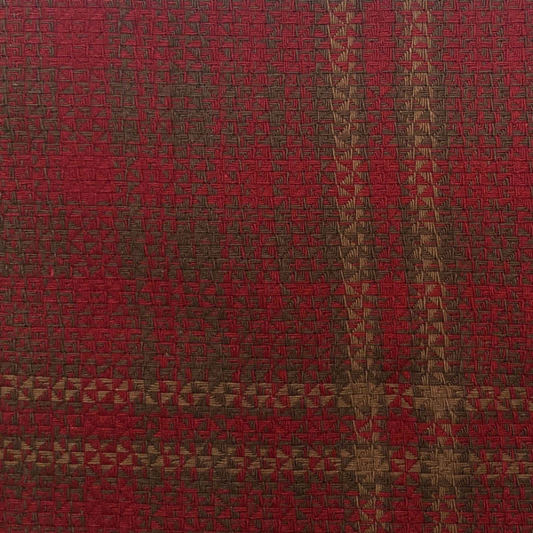 Cascade Lodge Red / Brown Plaid Swatch Swatch