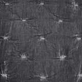 Stella Faux Silk Velvet Quilt Swatch Dark Slate Swatch