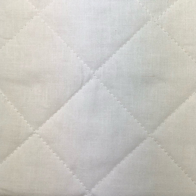 Linen Cotton Diamond Quilt Swatch Bundle Swatch