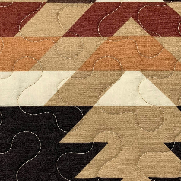 Yosemite Aztec Reversible Quilt Swatch Swatch