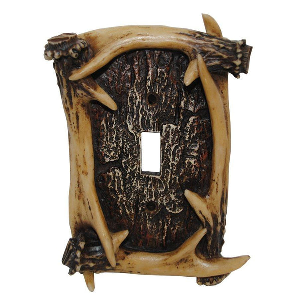 Antler Single Switch Wall Plate Switch Plates & Outlet Covers