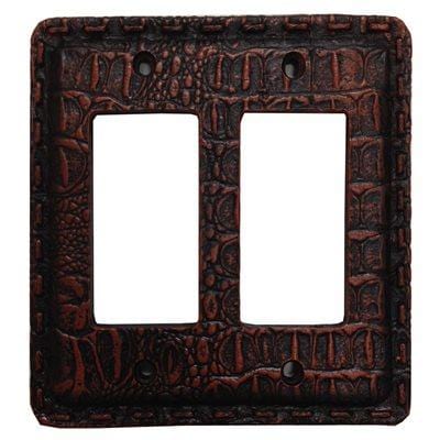 Resin Gator Double Rocker Wall Switch Plate Switch Plates & Outlet Covers