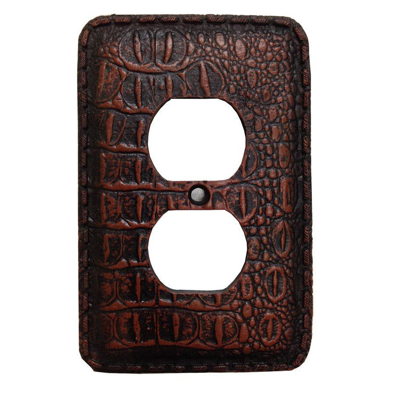 Resin Gator Single Outlet Cover Wall Plate Switch Plates & Outlet Covers