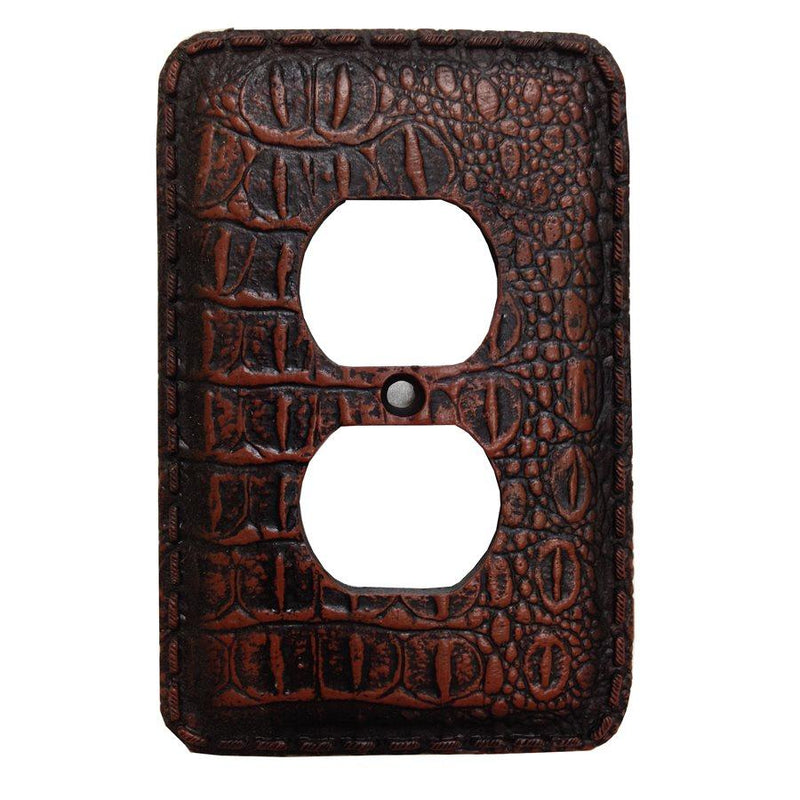 Resin Gator Single Outlet Cover Wall Plate Switch Plates & Outlet Covers