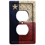 Texas Single Outlet Cover Wall Plate Switch Plates & Outlet Covers