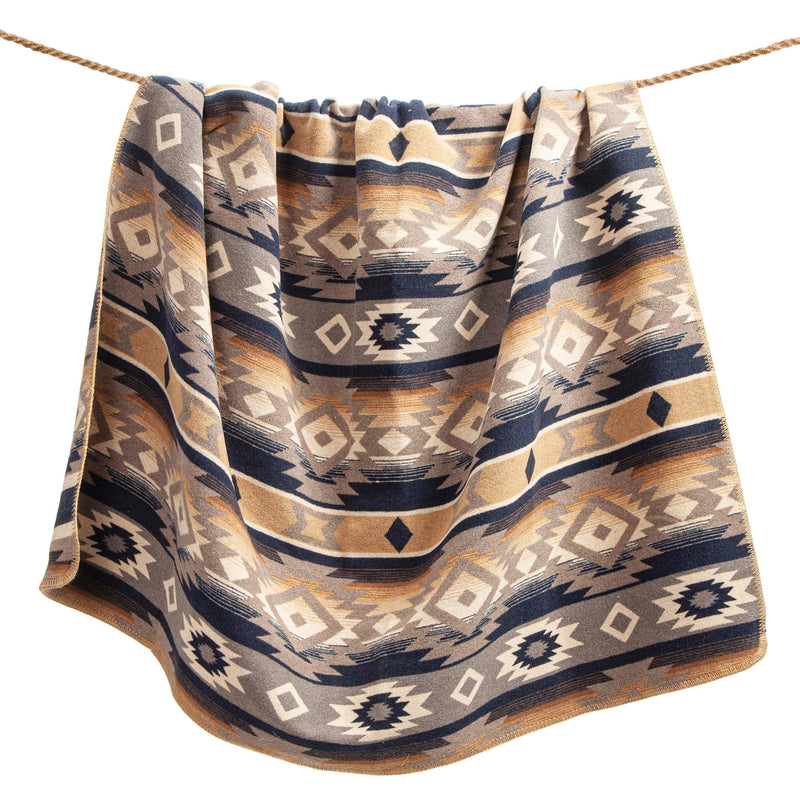 Taos Wool Blend Blanket HiEnd Accents