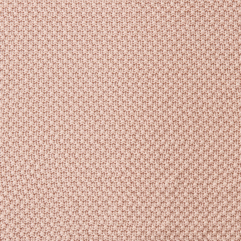 Cotton Knit Blanket Throw