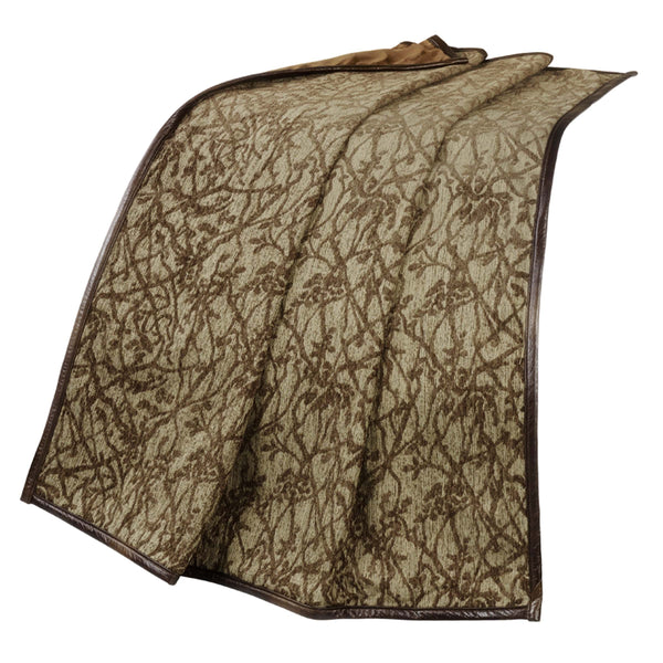 Highland Lodge Reversible Throw Blanket Throw