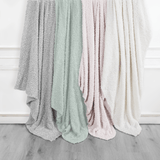 Pebble Creek Super Soft Throw Blanket, 4 Colors, 50x60 Throw