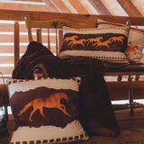 Stella Faux Silk Double Box Stitch Throw Throw