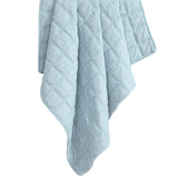 Stella Faux Silk Velvet Double Box Stitch Throw Throw
