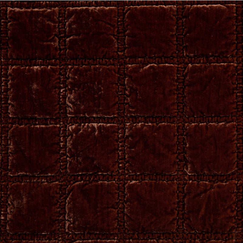 Stella Faux Silk Velvet Double Box Stitch Throw Throw