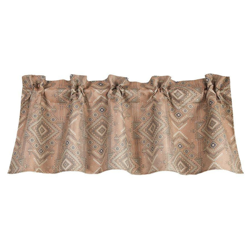 Sedona Pale Sienna Kitchen Valance Valance