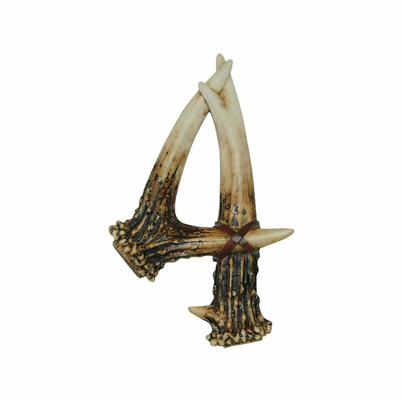 Antler Address Number, 4 Wall Decor