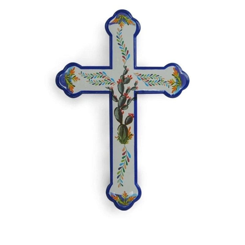 Colorful Mexican Motif Cross Wall Decor Wall Decor