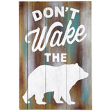 "Don't Wake The Bear" Wall Decor Wall Decor