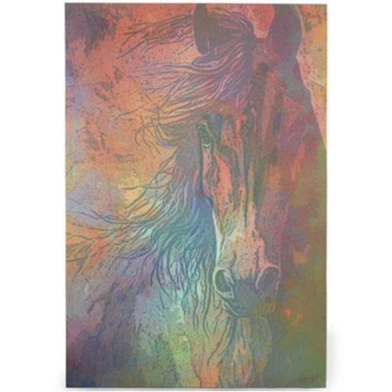 Multi-Color Wild Horse Canvas Western Wall Art Wall Decor